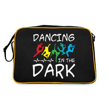 Dancing in the Dark - Retro Bag - black/gold - Back