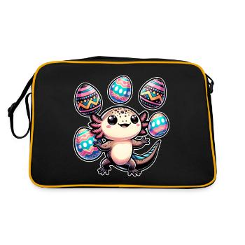 Oeufs de Pâques Axolotl Juggler - Sac Retro - noir/or - Dos