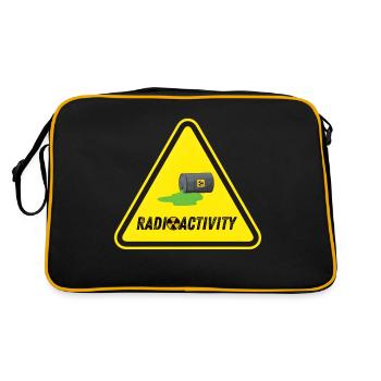 Radioactivity - Retro Bag - black/gold - Back