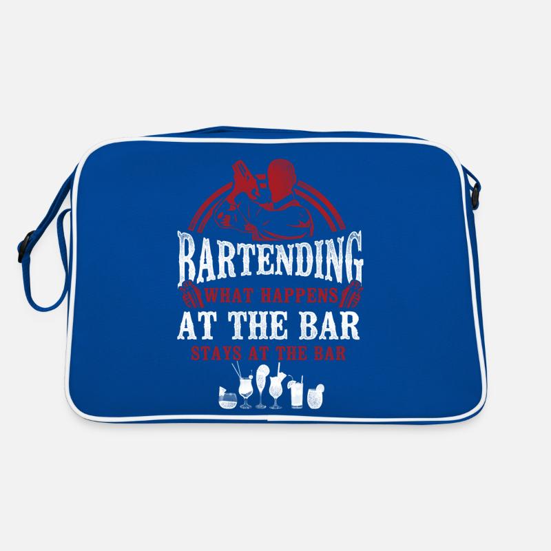 Bartender Mixologist Bartending Retro Tasche