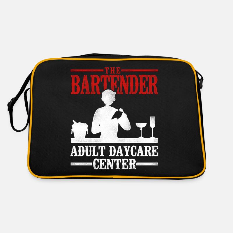 Bartender Mixologist The Bartender Retro Tasche