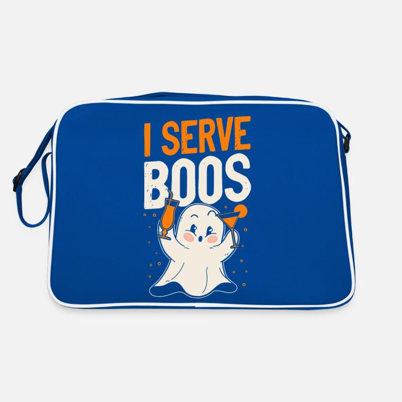 Barman Mixologue Halloween Jeu de mots Sac Retro