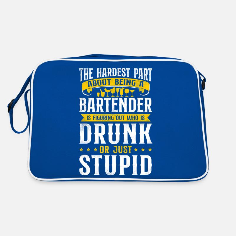 Barman Mixologue Le Plus Dur Sac Retro