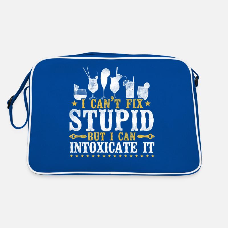 Bartender Mixologist I Can't Fix Retro Bag