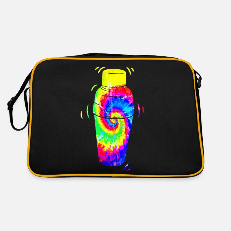 Bartender Mixologist Tie Dye Retro Bag