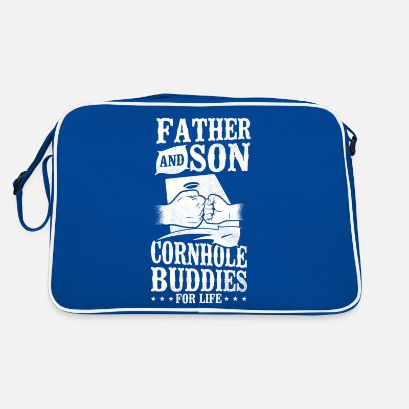 Cornhole Team Bean Bag Player Retro Tasche