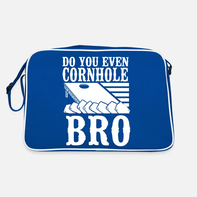 Cornhole Team Bean Bag Player Retro Tasche