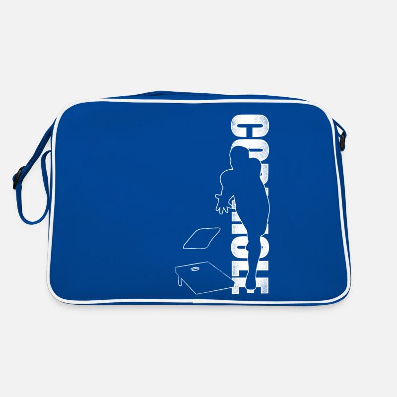 Cornhole Team Bean Bag Player Retro Tasche
