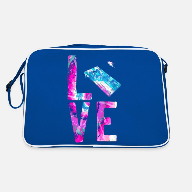 Cornhole Team Bean Bag Player Retro Tasche