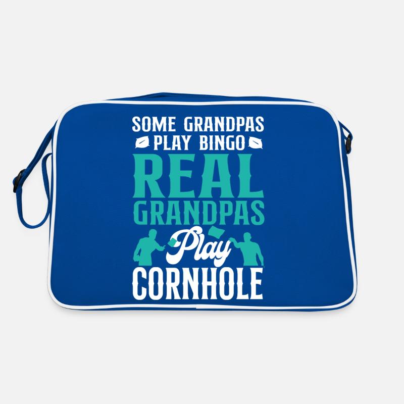 Cornhole Team Bean Bag Player Retro Tasche