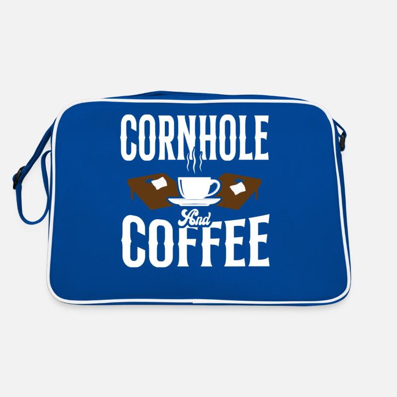 Cornhole Team Bean Bag Player Retro Tasche