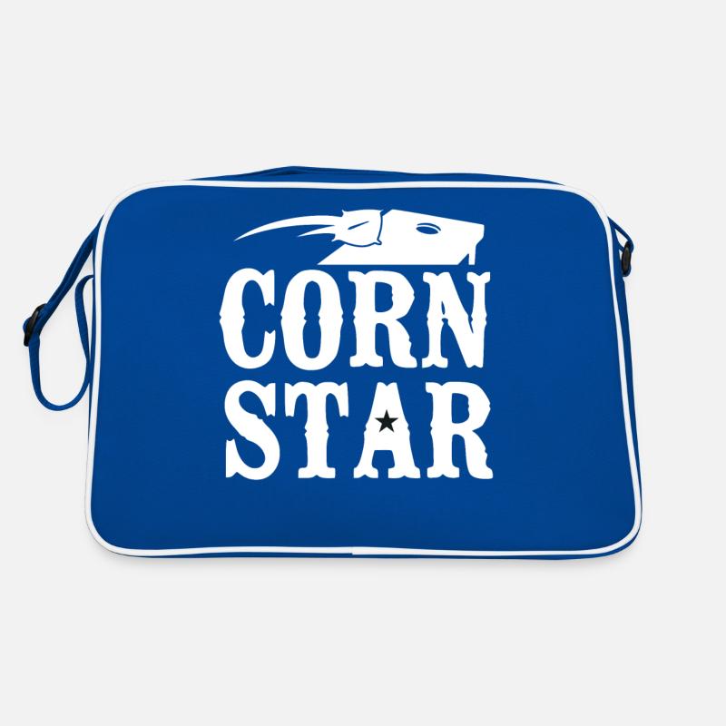 Cornhole Team Bean Bag Player Retro Tasche