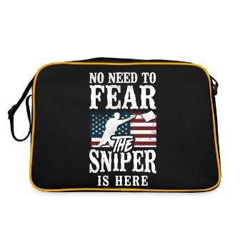 Joueur de sac de haricots de l’équipe Cornhole - Sac Retro - noir/or - Dos