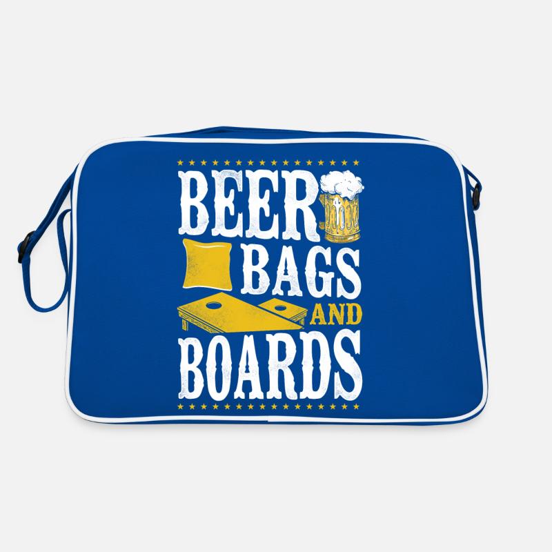Cornhole Team Bean Bag Player Retro Tasche