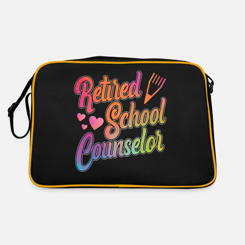 School Counselor Retired Retro Tasche