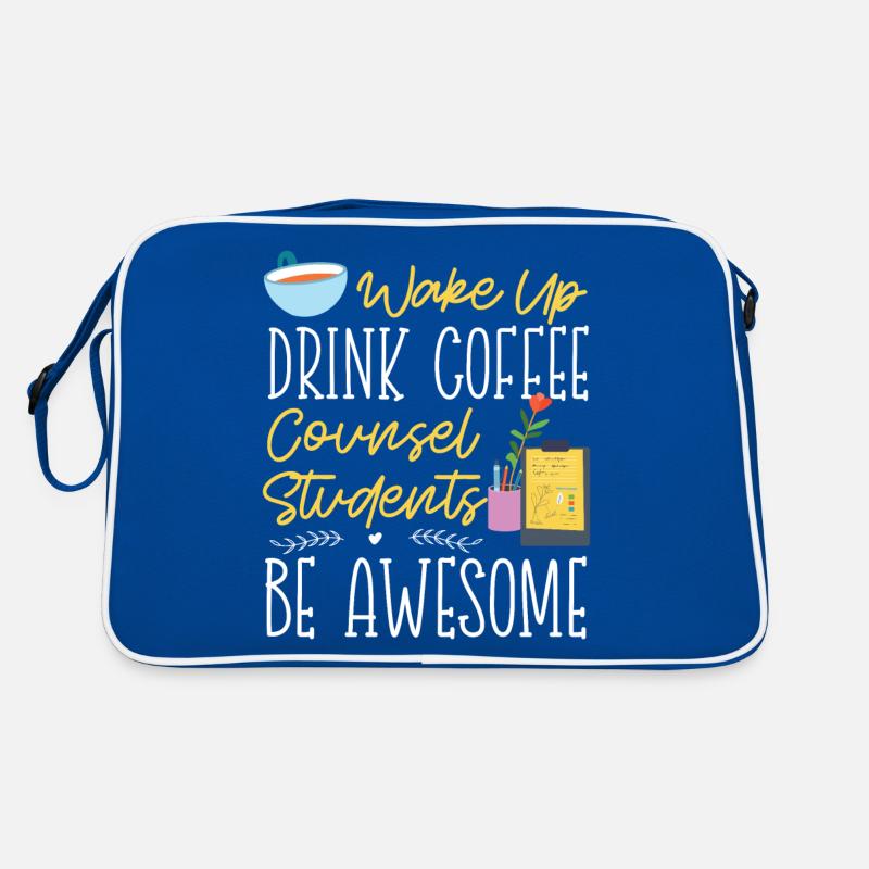 Conseiller scolaire Café Réveil Sac Retro