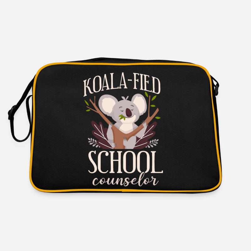 School Counselor Koala Koala-Fied Retro Bag