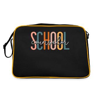 Conseiller scolaire Conseiller scolaire - Sac Retro - noir/or - Dos