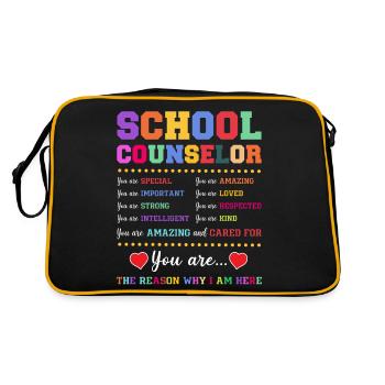 Conseiller scolaire Conseiller scolaire - Sac Retro - noir/or - Dos