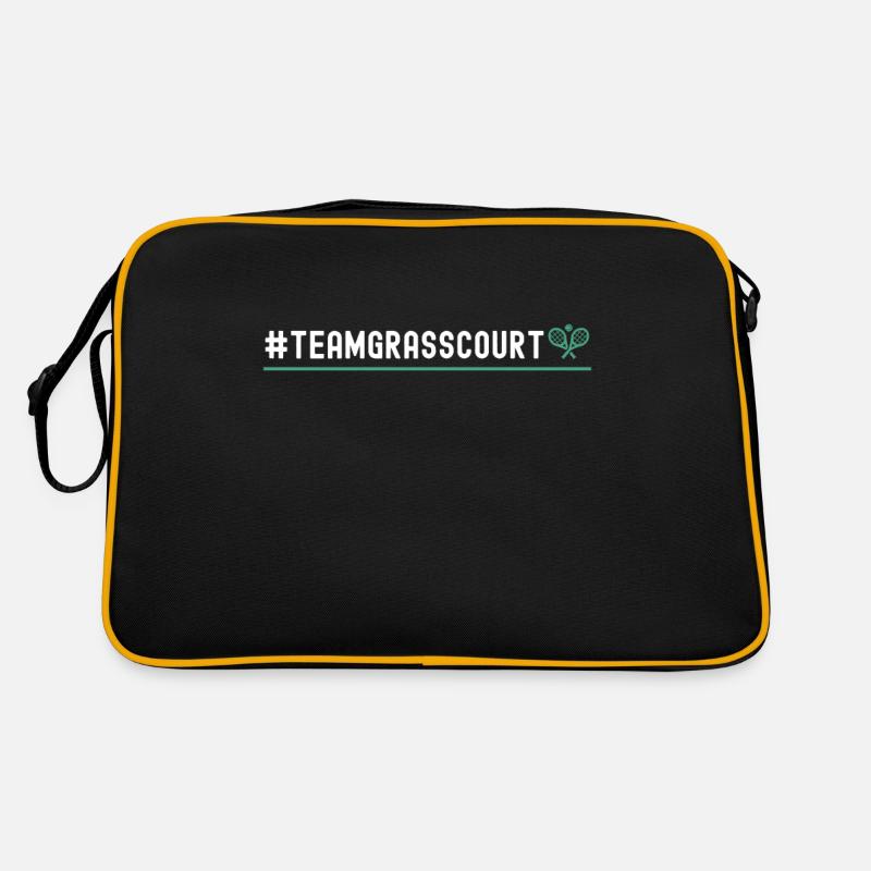 Funny Tennis Player Racket Retro Bag