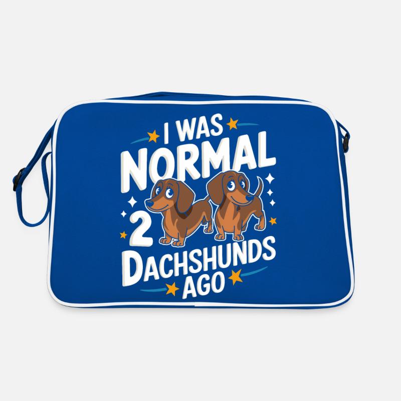Dachshund Dog Retro Bag