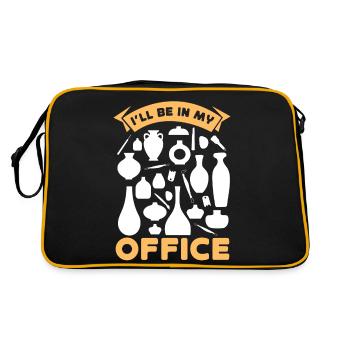 Artiste de la céramique de poterie dans lequel je serai - Sac Retro - noir/or - Dos