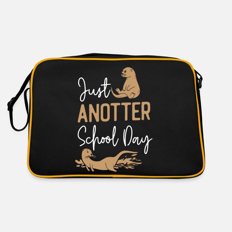 Otter Pre-School First Grade Back Retro Tasche