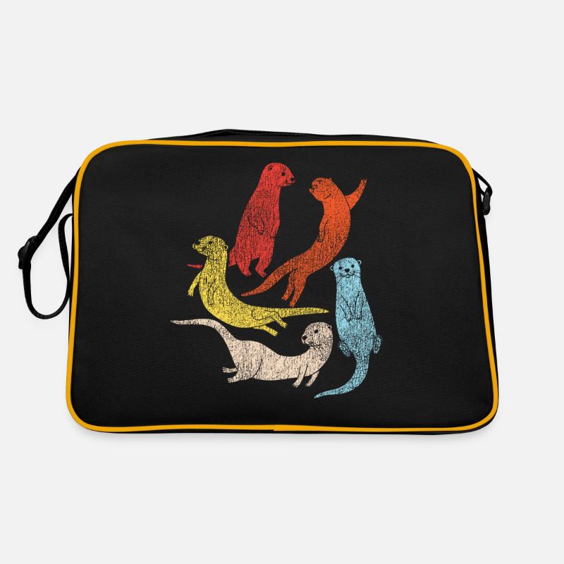Otter Retro Vintage Retro Tasche