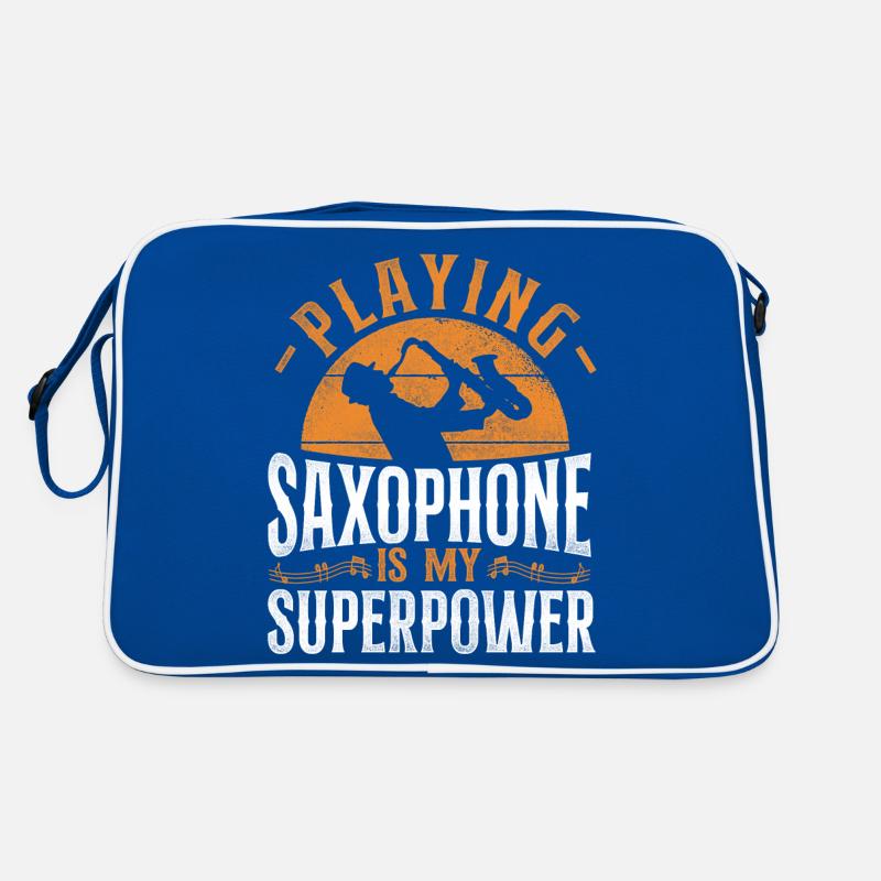 Saxophone Jouer du saxophone, c’est mon Sac Retro