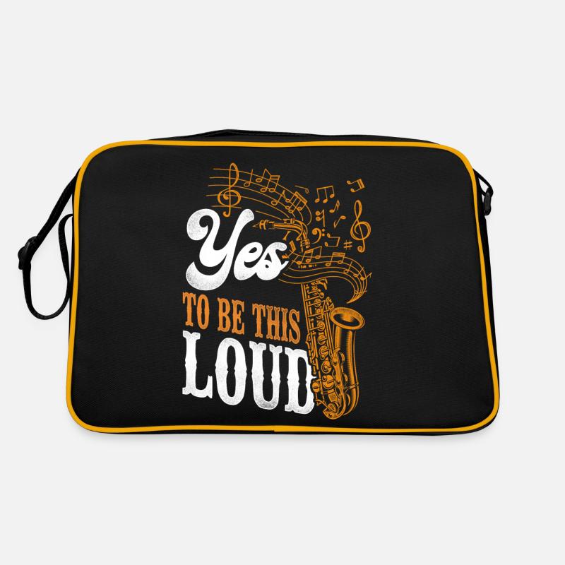 Saxophones , ça doit être ça Sac Retro