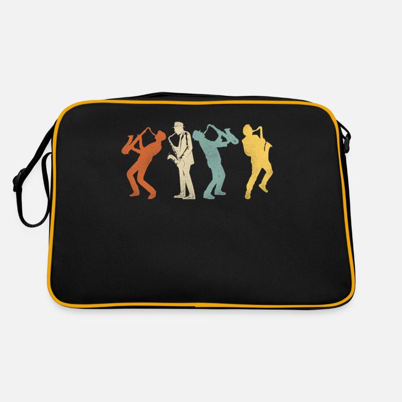 Saxophone Retro Vintage Retro Tasche