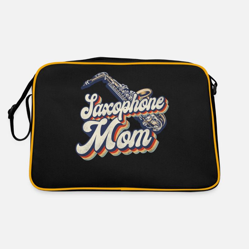 Saxophone Maman Rétro Vintage Sac Retro