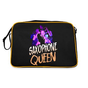 Saxophone Saxophone Queen - Retro Bag - black/gold - Back