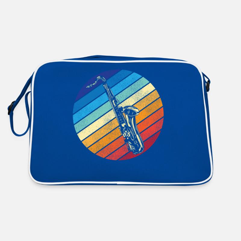 Saxophone Retro Vintage Retro Tasche