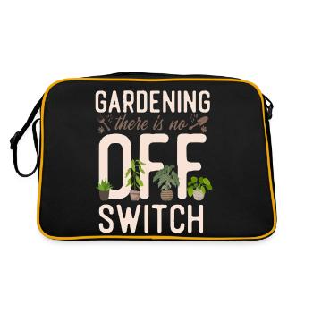 Amoureux des plantes Jardinage Jardinage - Sac Retro - noir/or - Dos
