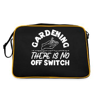 Amoureux des plantes Jardinage Jardinage - Sac Retro - noir/or - Dos