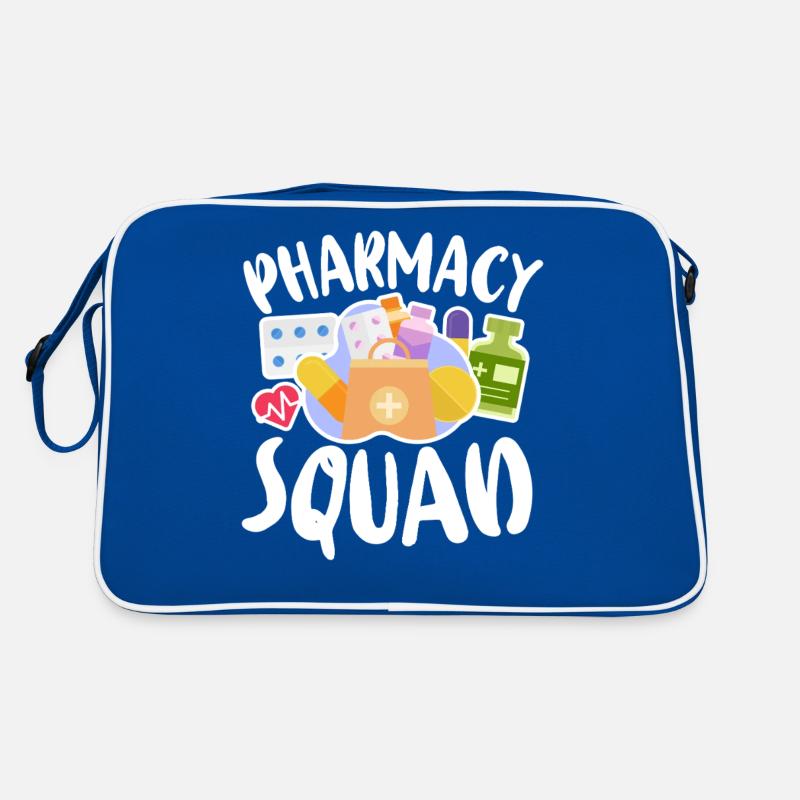 Pharmacy Tech Technician Retro Tasche