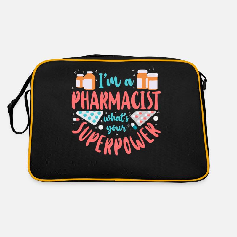 Technicien en pharmacie Sac Retro