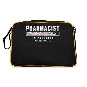 Technicien en pharmacie - Sac Retro - noir/or - Dos