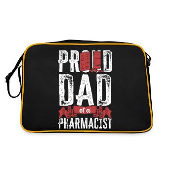 Pharmacy Tech Technician - Retro Bag - black/gold - Back