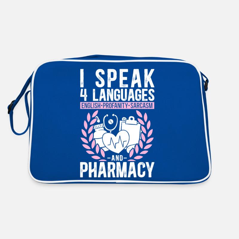 Pharmacy Tech Technician Retro Tasche