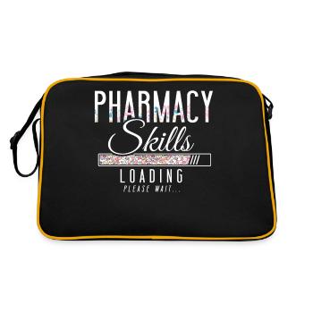 Pharmacy Tech Technician - Retro Bag - black/gold - Back