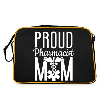 Pharmacy Tech Technician - Retro Bag - black/gold - Back