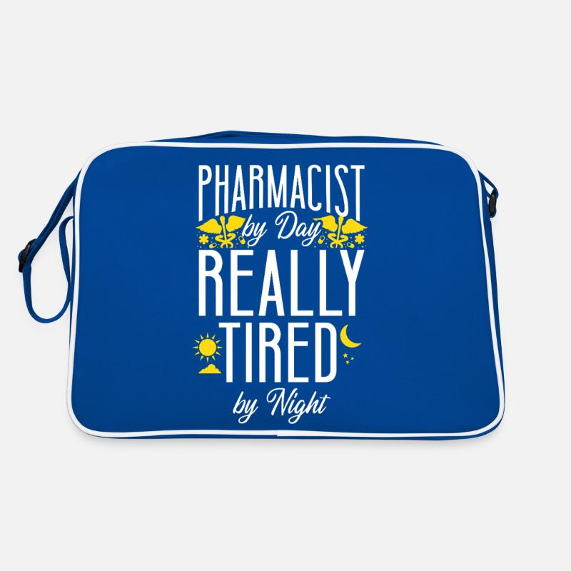 Pharmacy Tech Technician Retro Tasche