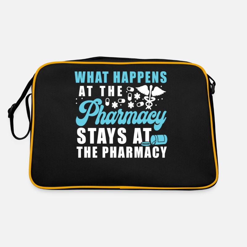 Pharmacy Tech Technician Retro Bag