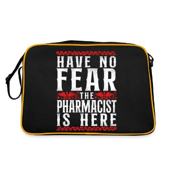 Pharmacy Tech Technician - Retro Bag - black/gold - Back