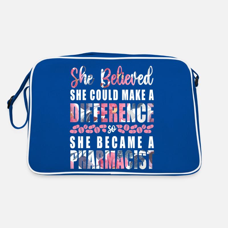 Pharmacy Tech Technician Retro Tasche