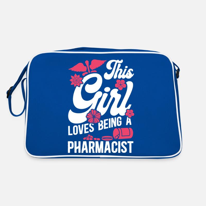 Pharmacy Tech Technician Retro Tasche