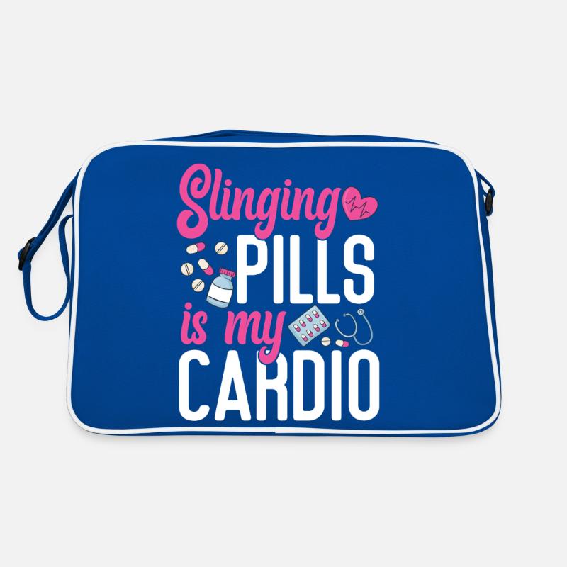 Pharmacy Tech Technician Retro Tasche