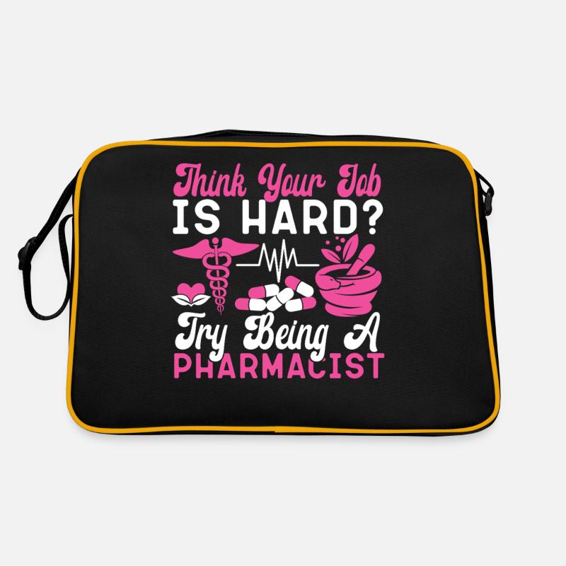Pharmacy Tech Technician Retro Tasche